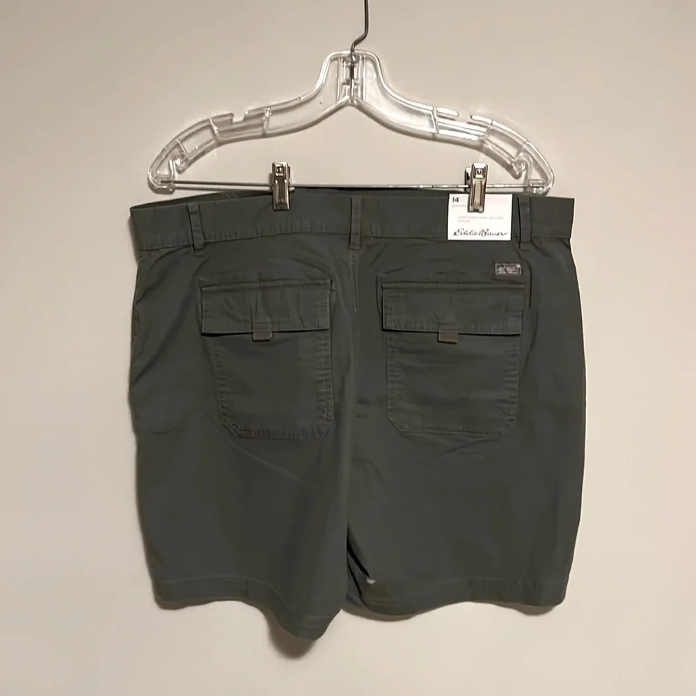 Eddie Bauer Adventure Ripstop Short-Size 14 NWT